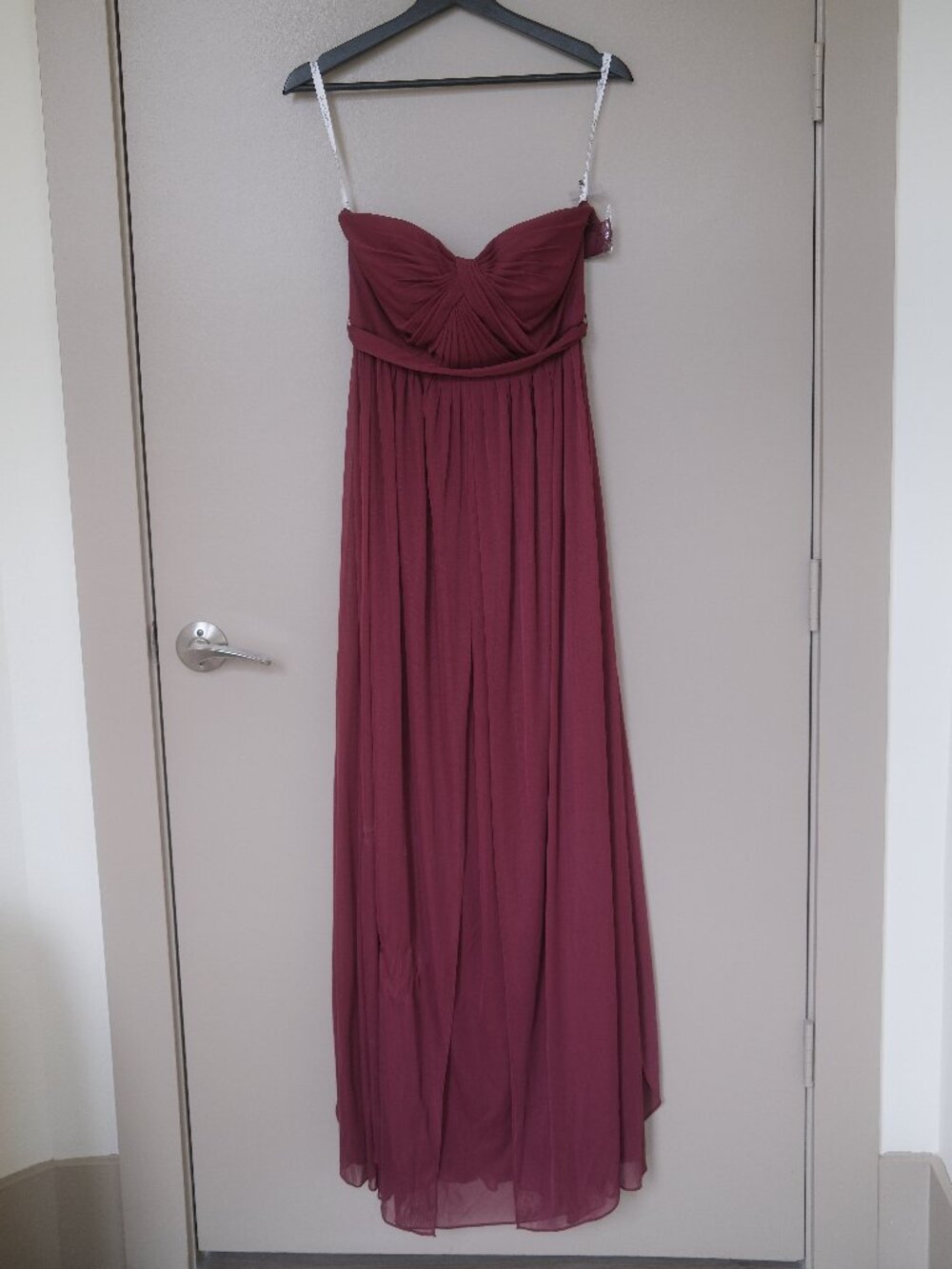 David's Bridal Dress (Maroon/4)